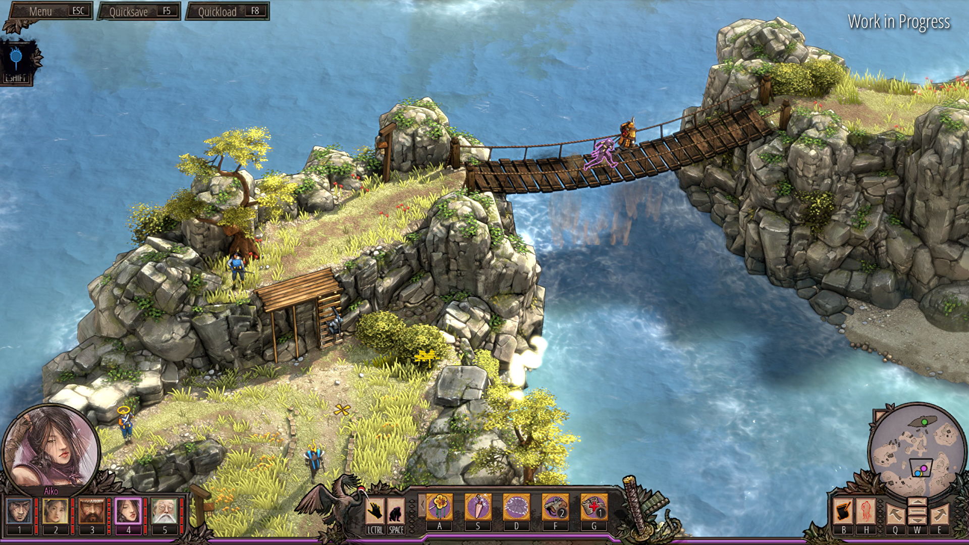 Shadow Tactics: Aiko's Choice is shaping into a small, but sublime slice of ninja fun. Rock Paper Shotgun
