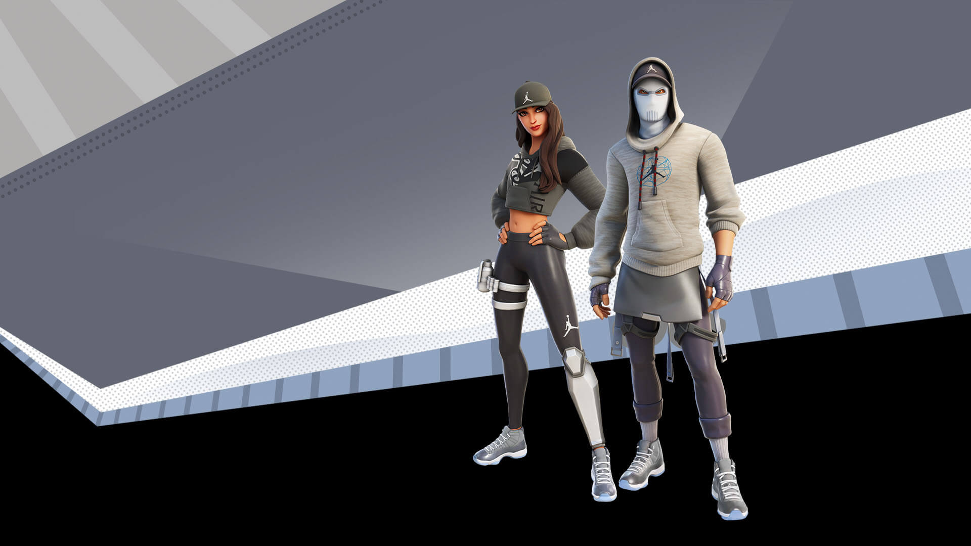 The Jumpman Zone and the Air Jordan XI 'Cool Grey' come to Fortnite