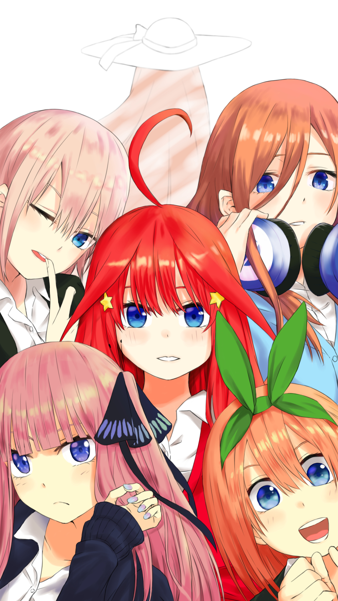 Go Toubun No Hanayome (The Quintessential Quintuplets) Mobile Wallpaper Anime Image Board