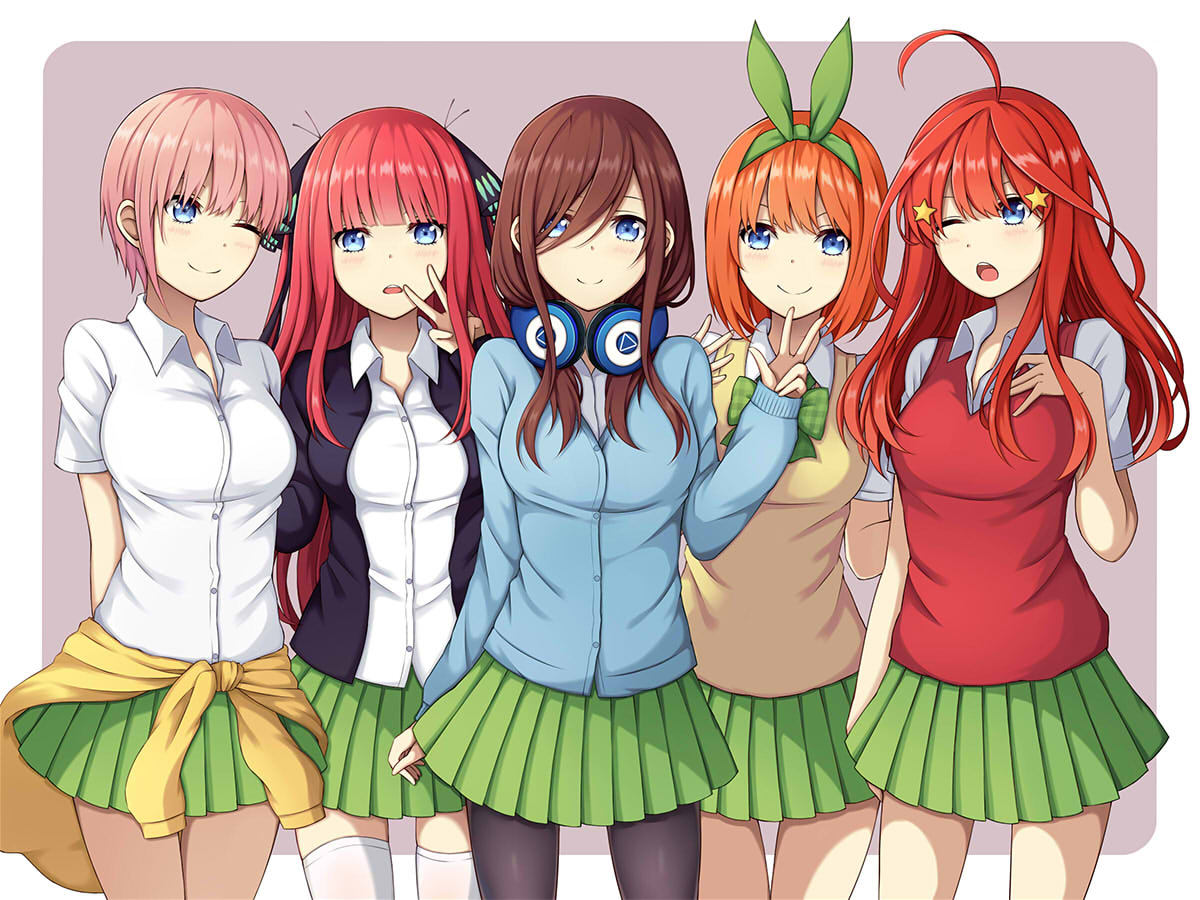 Free download Go Toubun no Hanayome The Quintessential Quintuplets Wallpaper [1200x900] for your Desktop, Mobile & Tablet. Explore Yotsuba Nakano Wallpaper. Yotsuba Nakano Wallpaper, Yotsuba Wallpaper, Ichika Nakano Wallpaper
