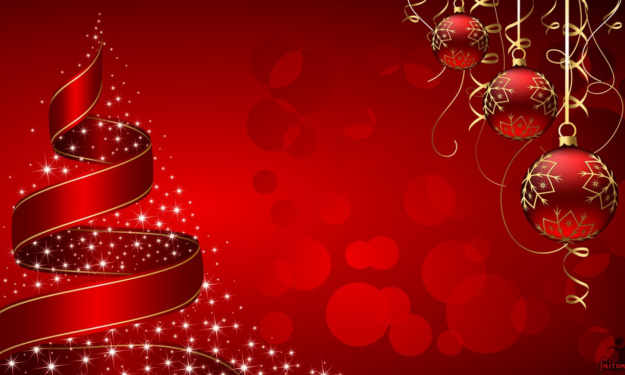 New Year Christmas Red Wallpaper HD For Deskx1080, Wallpaper13.com
