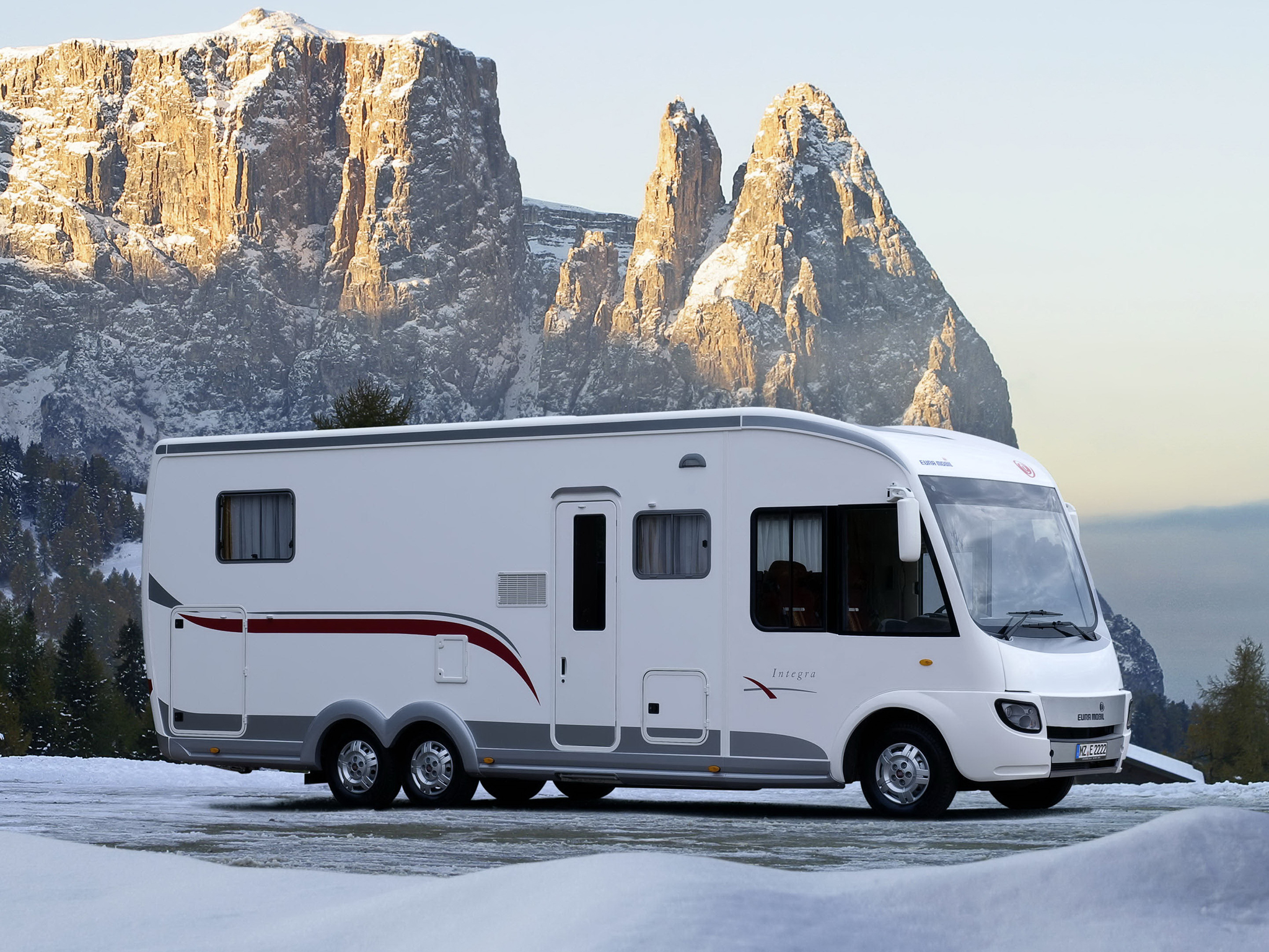 Eura Mobil Integra EB motorhome camper wallpaperx1536