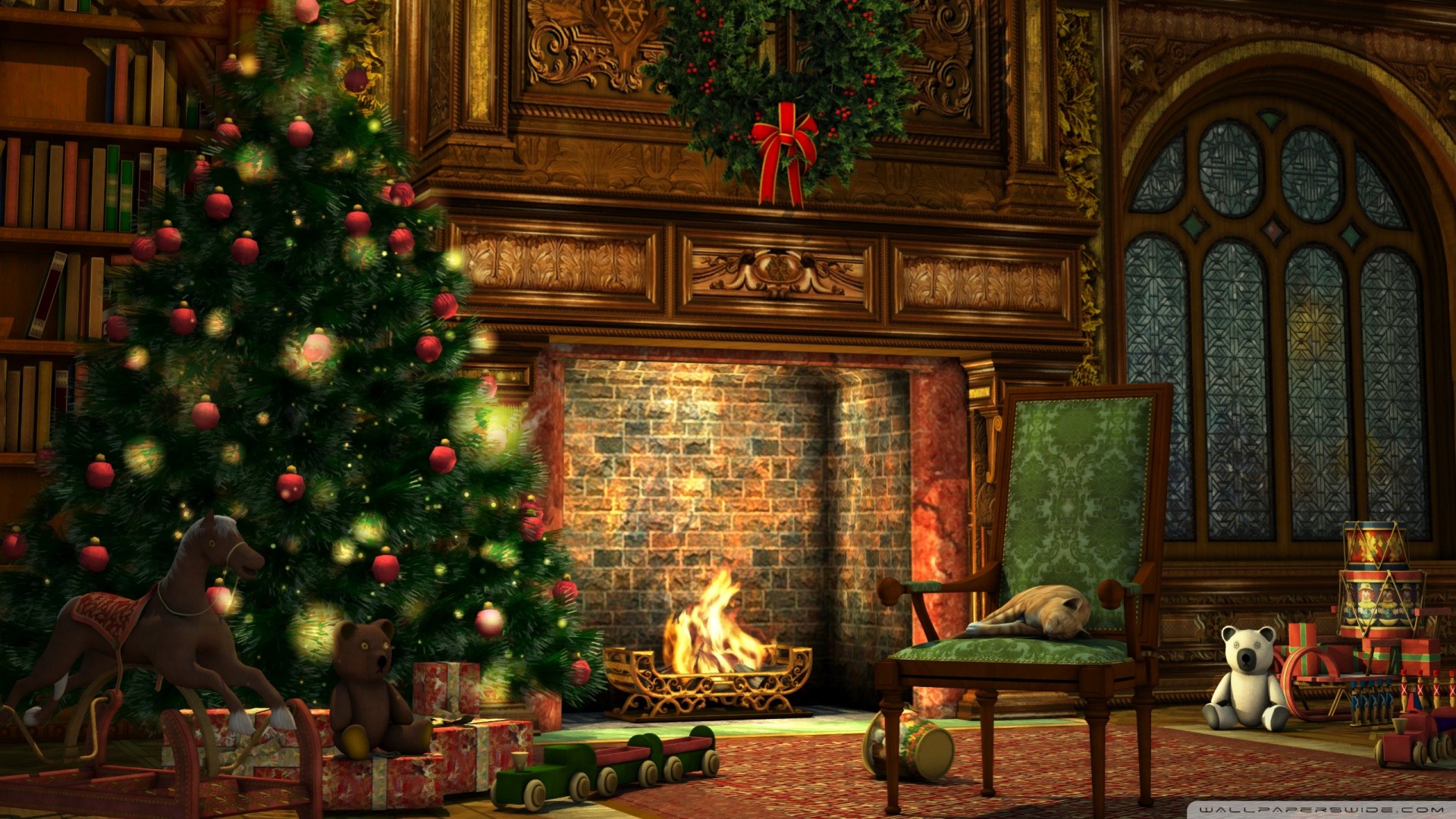 HD Christmas Wallpaper 1920×1080