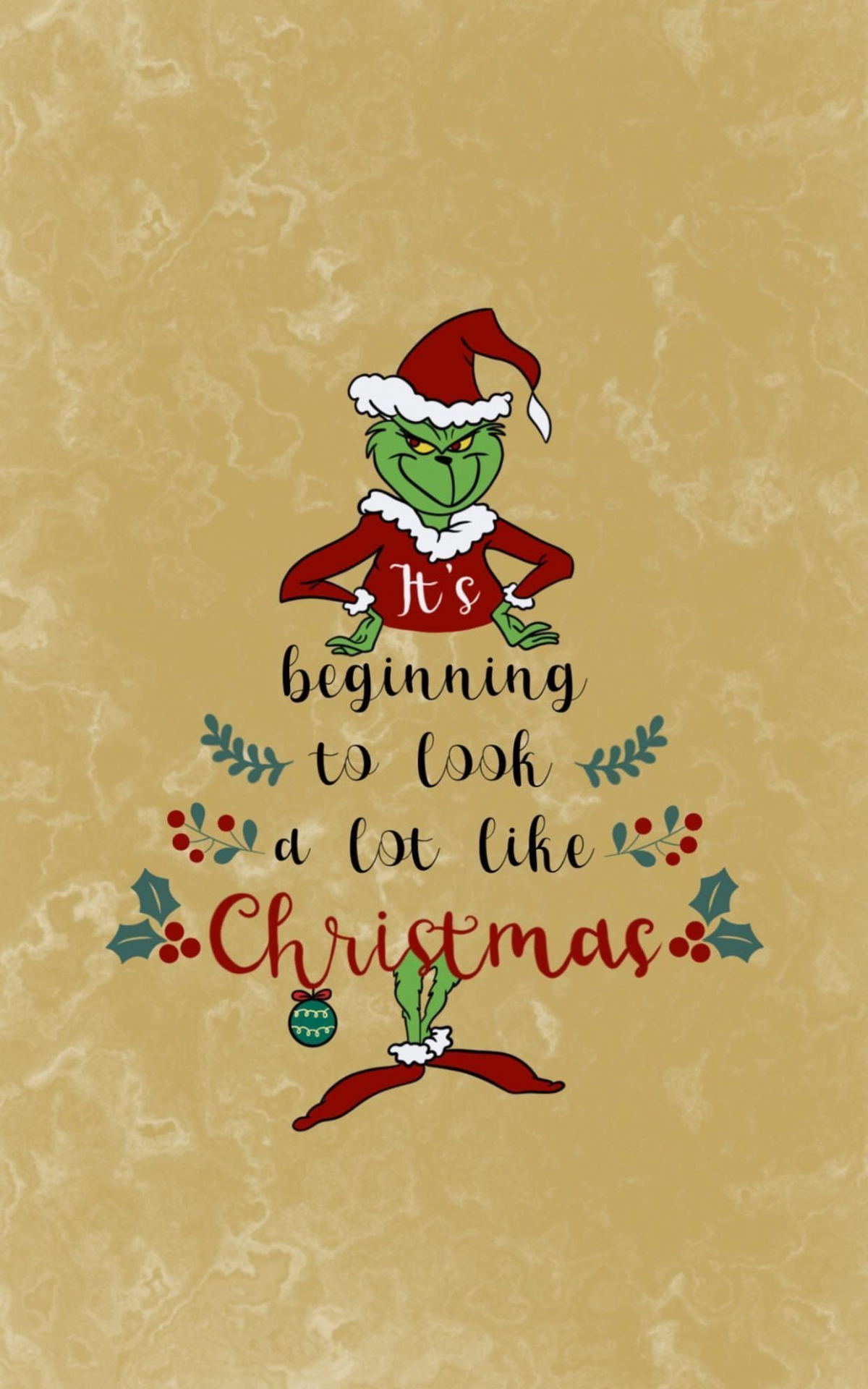 Free download its beginning to look a lot like Christmas tiktok wallpaper [1242x2208] for your Desktop, Mobile & Tablet. Explore Grinch Background. Grinch Wallpaper, Grinch Wallpaper, Grinch Wallpaper Picture