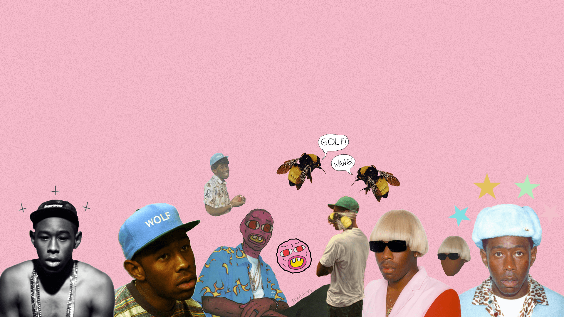 tyler, the creator desktop background / wallpaper (1920x1080) (made by me)