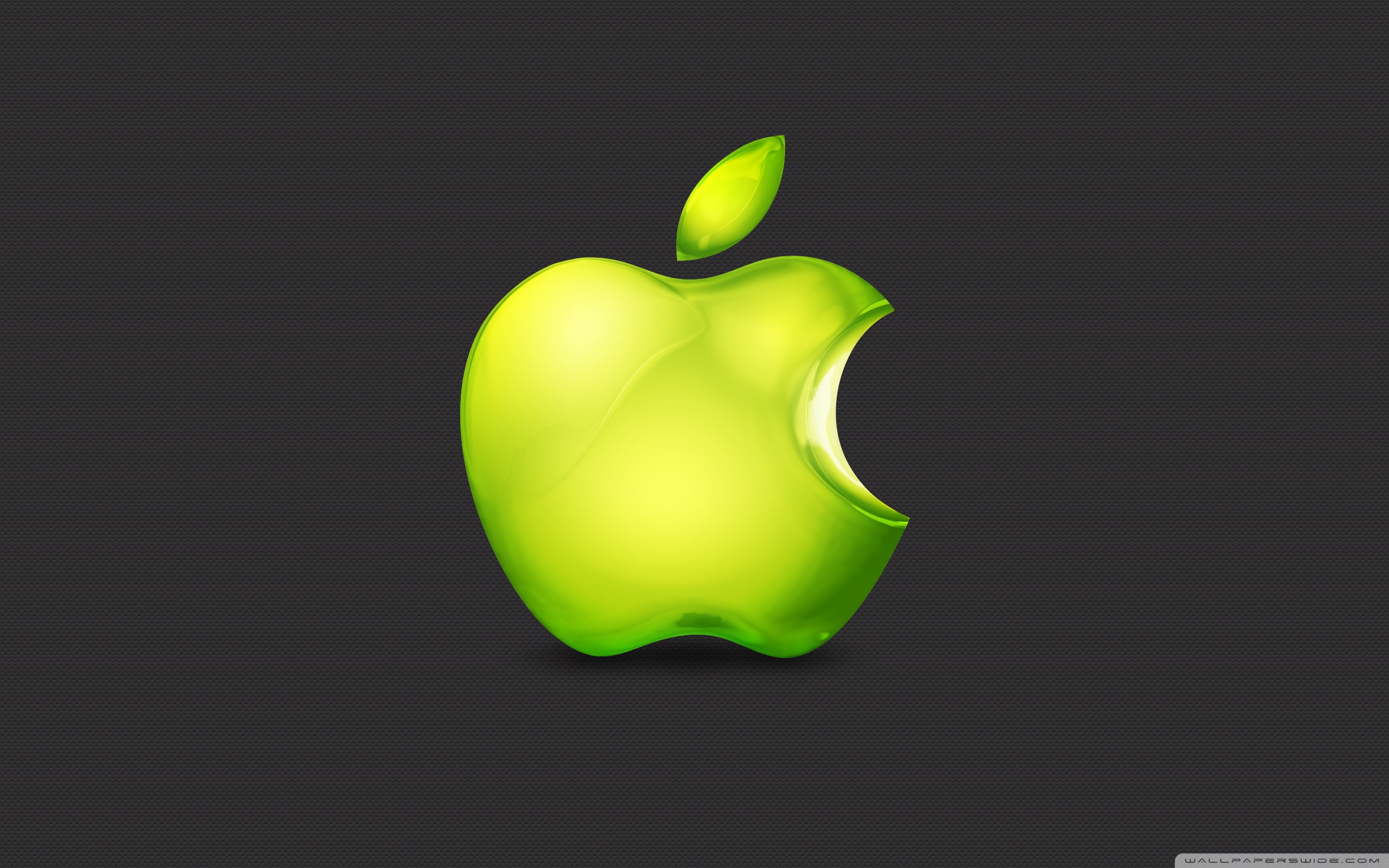 Green Apple Logo Ultra HD Desktop Background Wallpaper for 4K UHD TV, Tablet