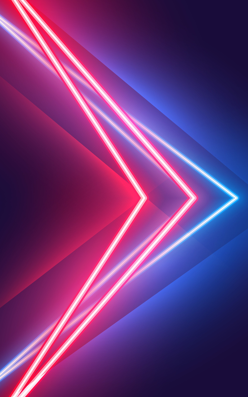 Blue Red Neon Vivid Colors 5k Nexus Samsung Galaxy Tab Note Android Tablets HD 4k Wallpaper, Image, Background, Photo and Picture