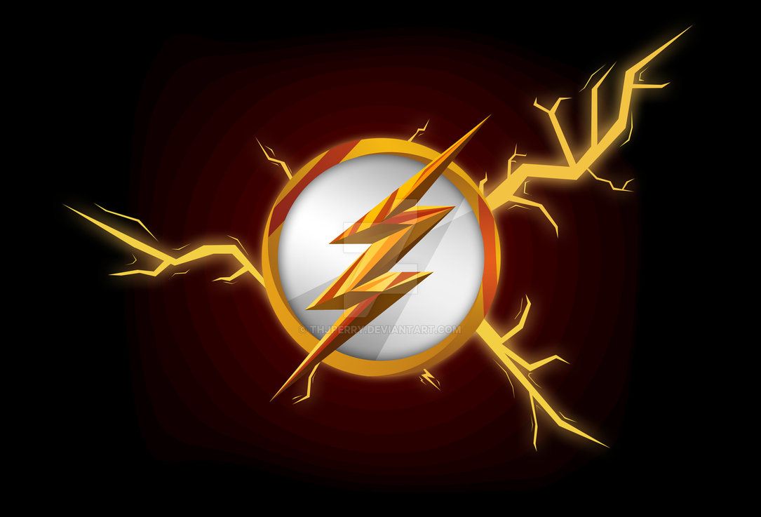 The Flash Emblem Wallpaper. Flash wallpaper, The flash, Flash comics