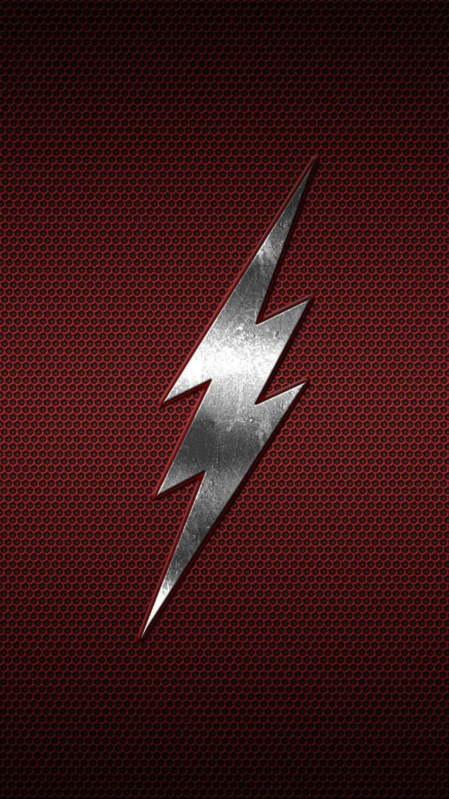 Wallpaper The Flash Logo, Minimalism, Blitz, Steel, Metal • Wallpaper For You HD Wallpaper For Desktop & Mobile