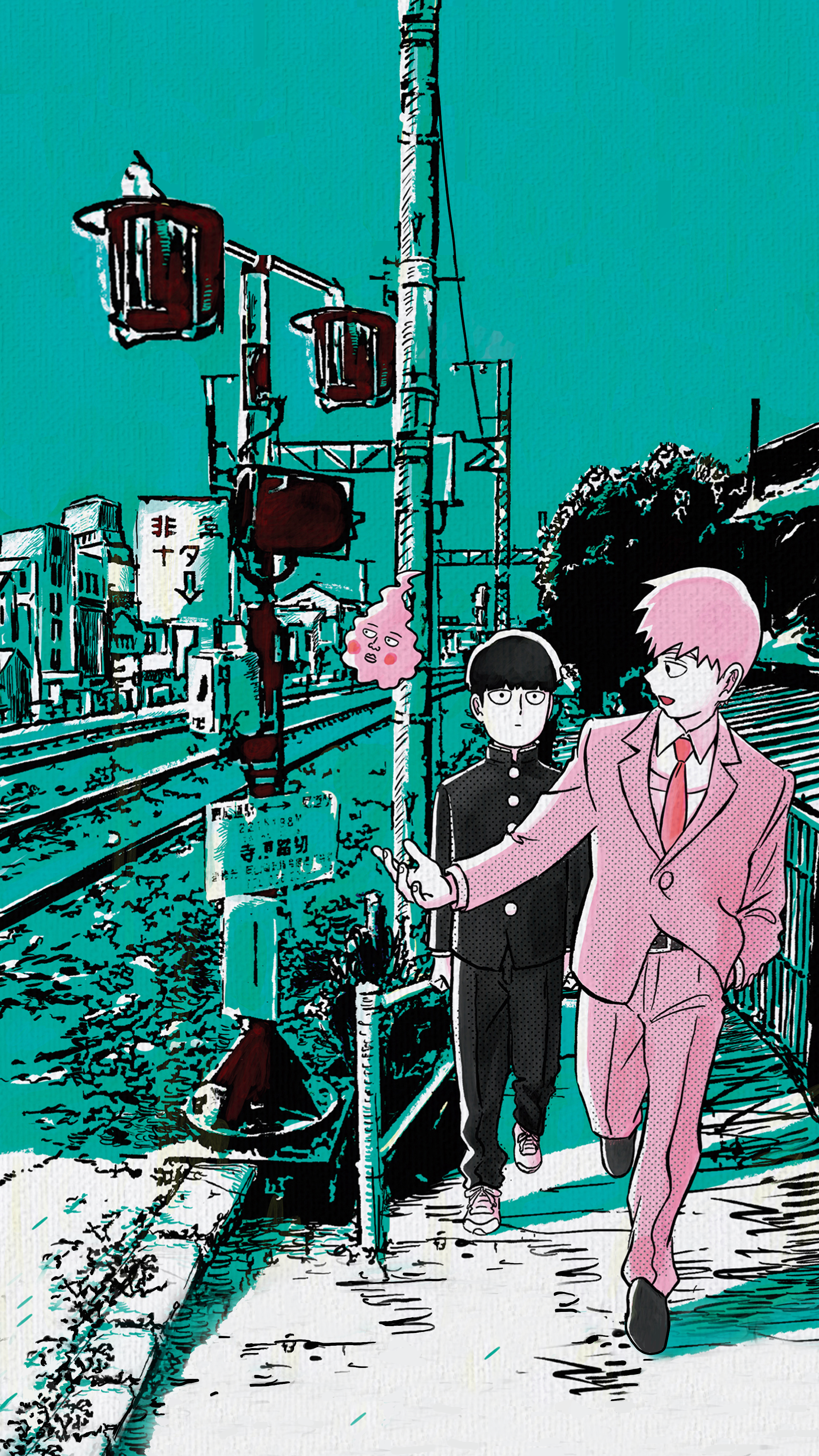 I made an iPhone wallpaper from the MP100 II bluray art