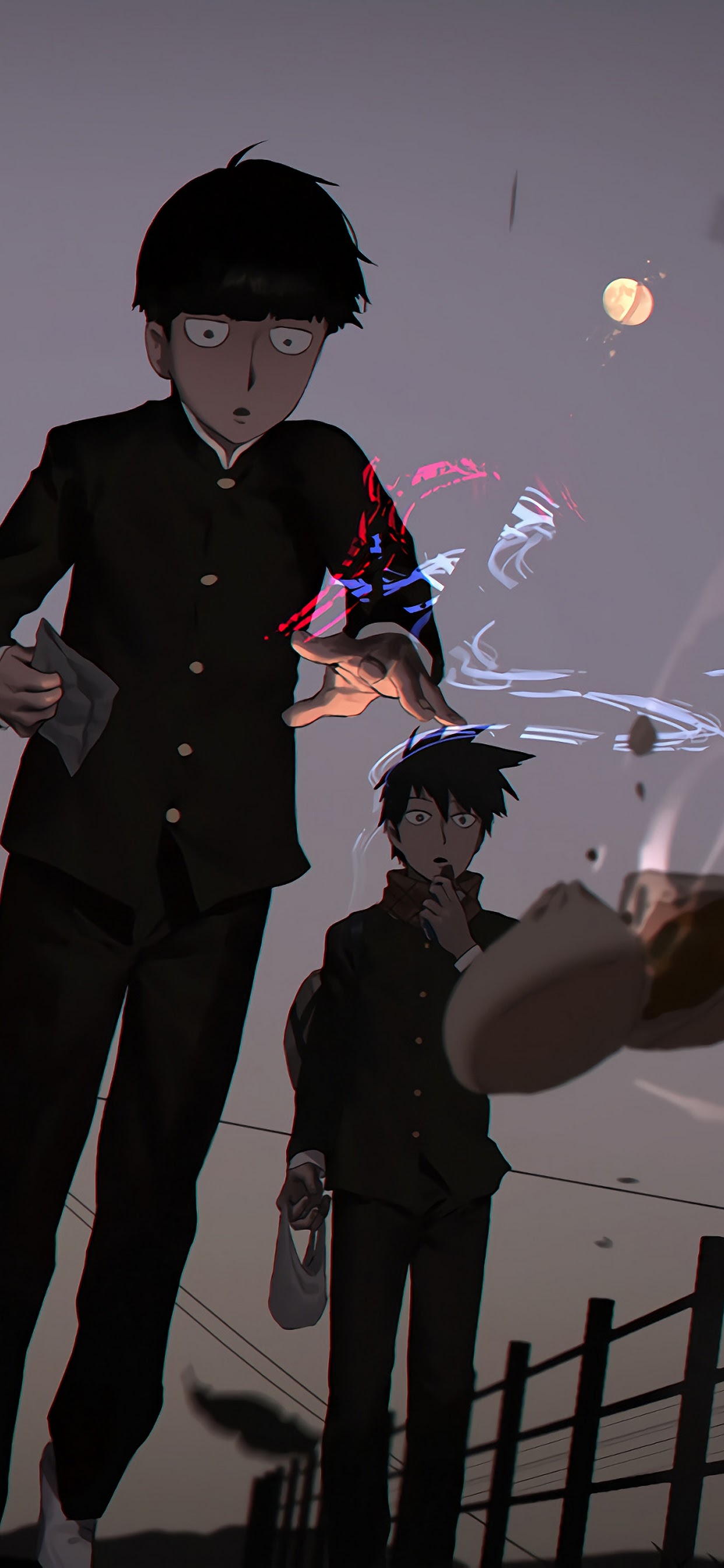 Mob Psycho 100 Anime Characters 4K Wallpaper