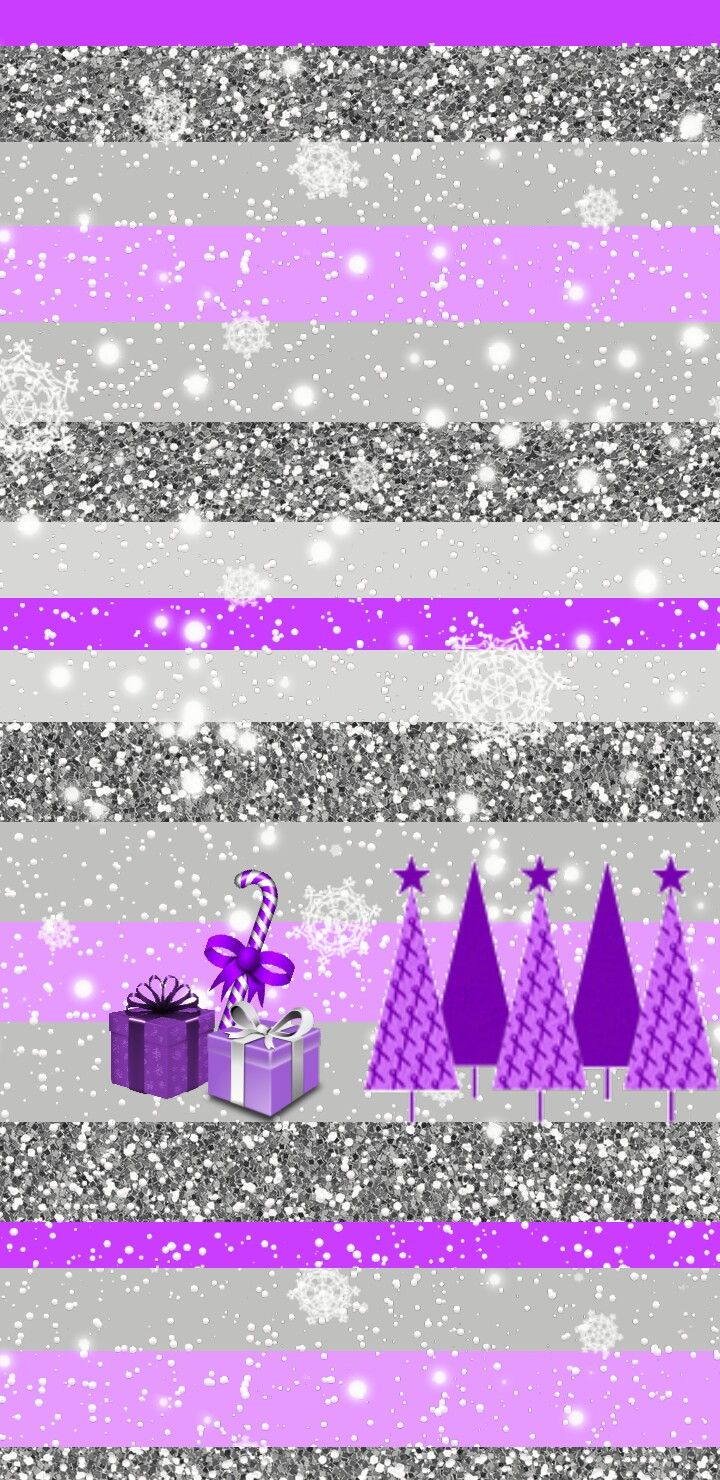 Purple Christmas wallpaper. ♡NOTE8LOVE. Wallpaper iphone christmas, Holiday wallpaper, Xmas wallpaper