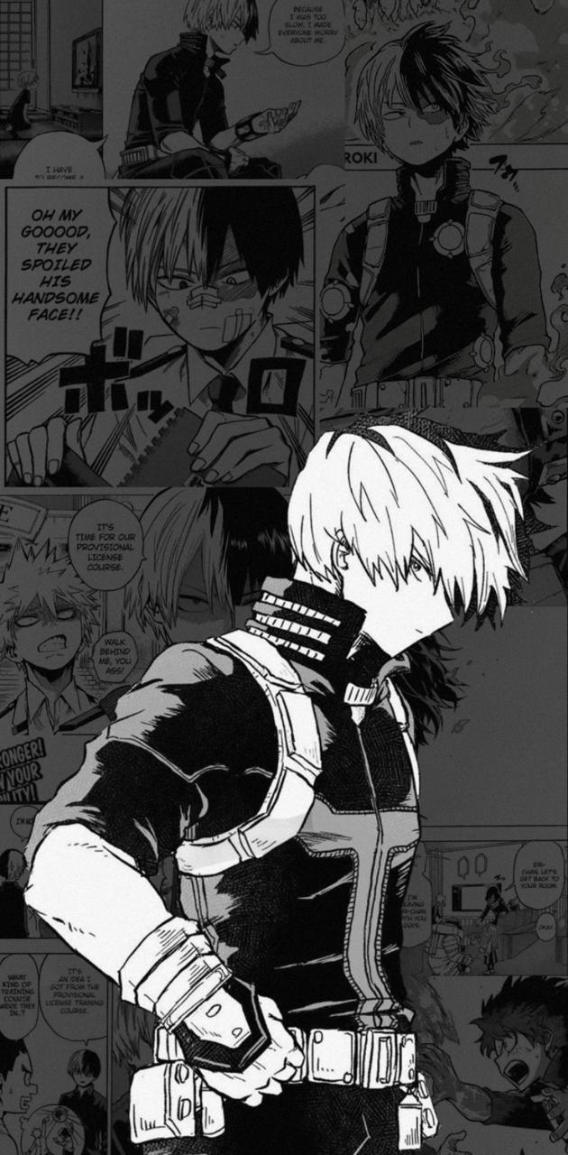 Black Todoroki Wallpapers - Wallpaper Cave