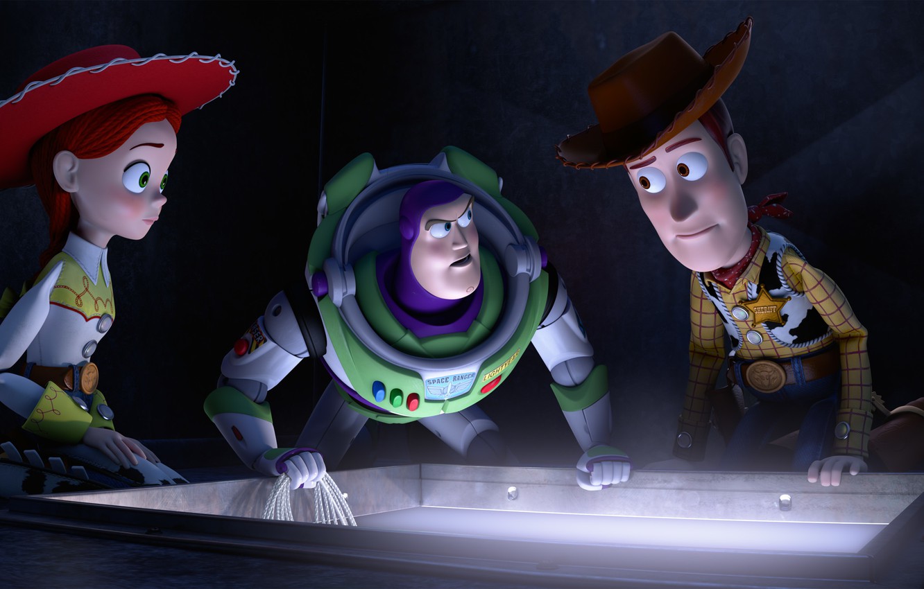 Wallpaper Jessie, Buzz Lightyear, Sheriff Woody, Toy Story - for desktop, section фильмы