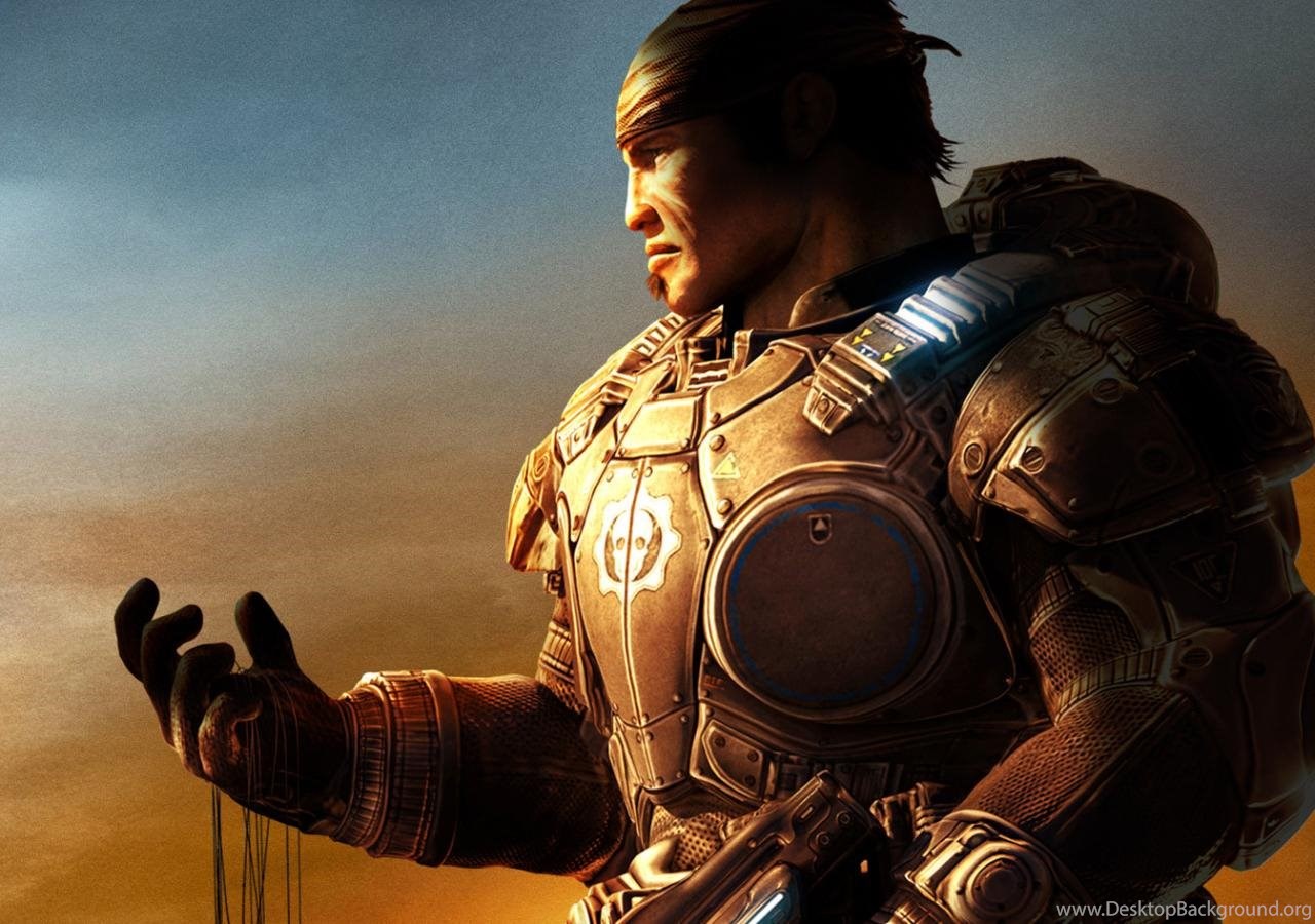 Download Wallpaper Marcus Fenix (Gears Of War 2) (1600 X 900. Desktop Background