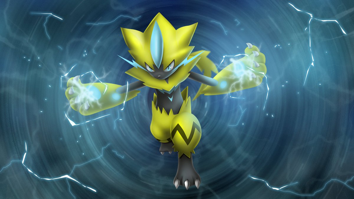 Shiny Zeraora Wallpapers Wallpaper Cave