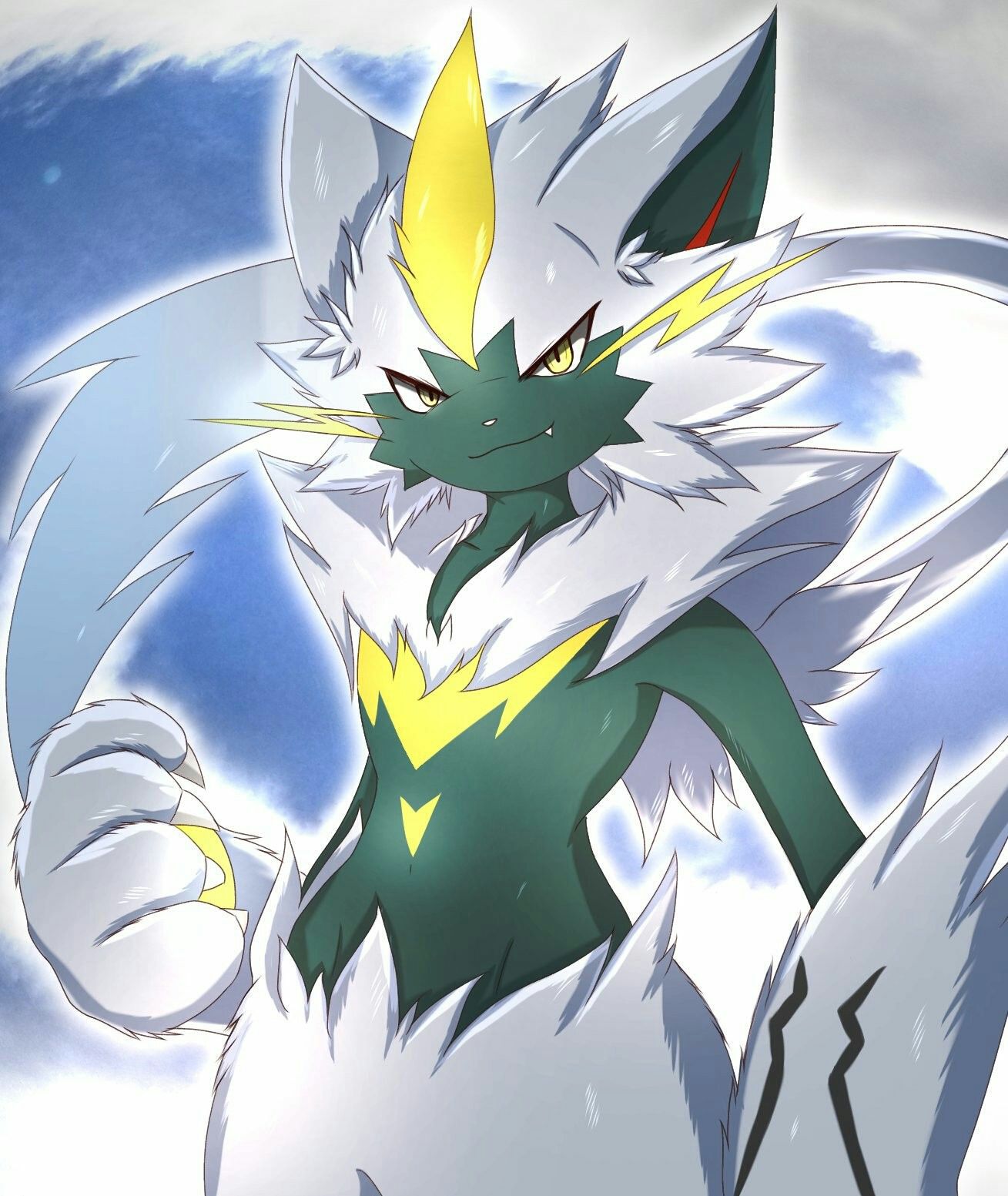 Shiny Zeraora on Twitter