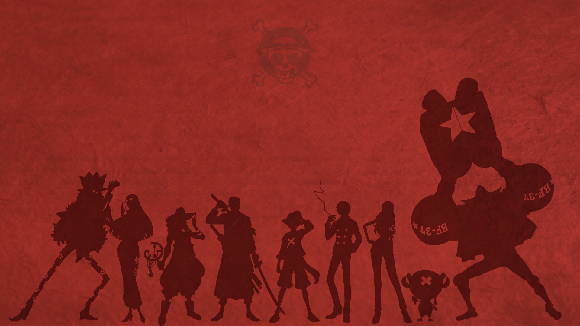 Luffy's crew HD Wallpaper