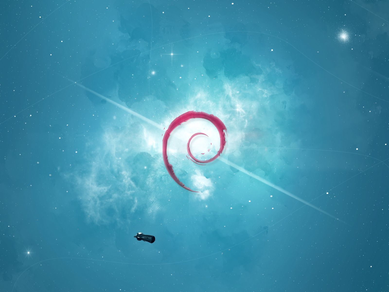 Debian Squeeze Wallpaper