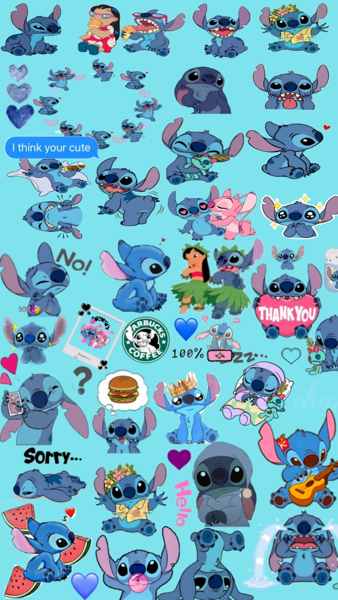 100+] Stitch Collage Wallpapers