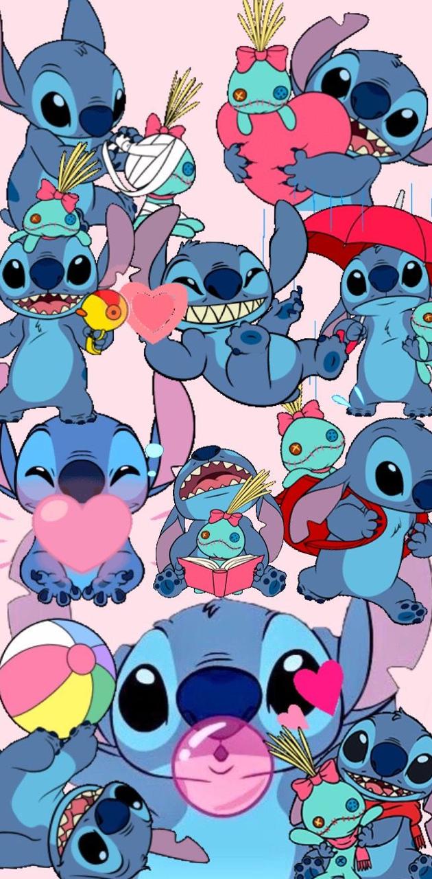 Stitch Collage Wallpapers - Wallpaper Cave