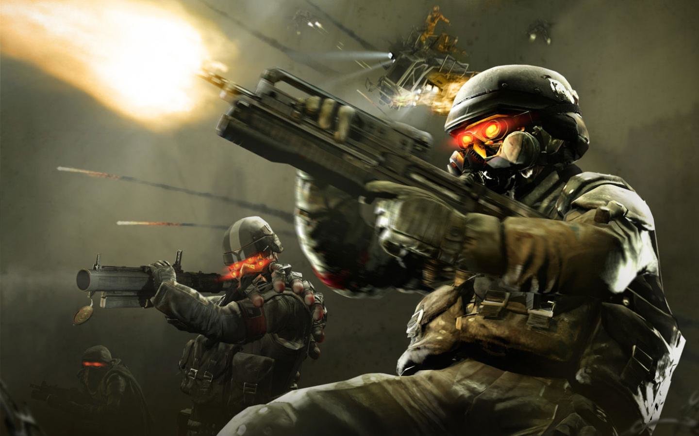 Killzone 2 wallpaper 1440x900 desktop background