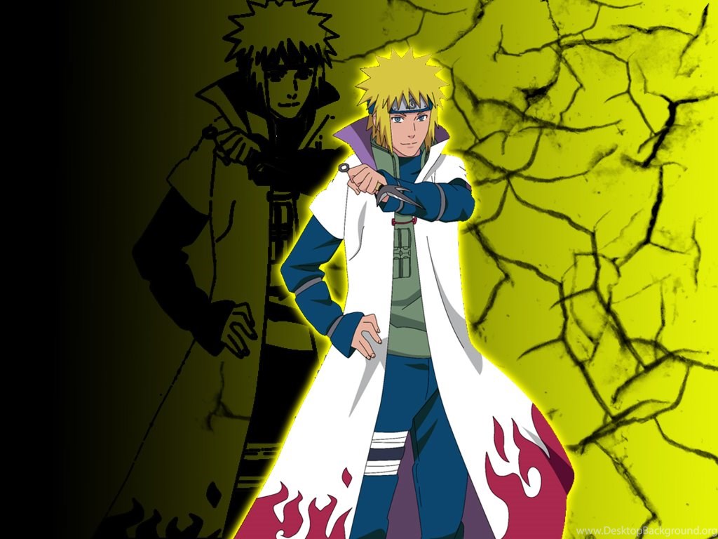 Minato Namikaze 4 Th Hokage Wallpaper Desktop Background