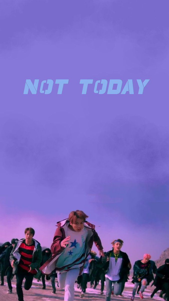 BTS Not Today Wallpaper