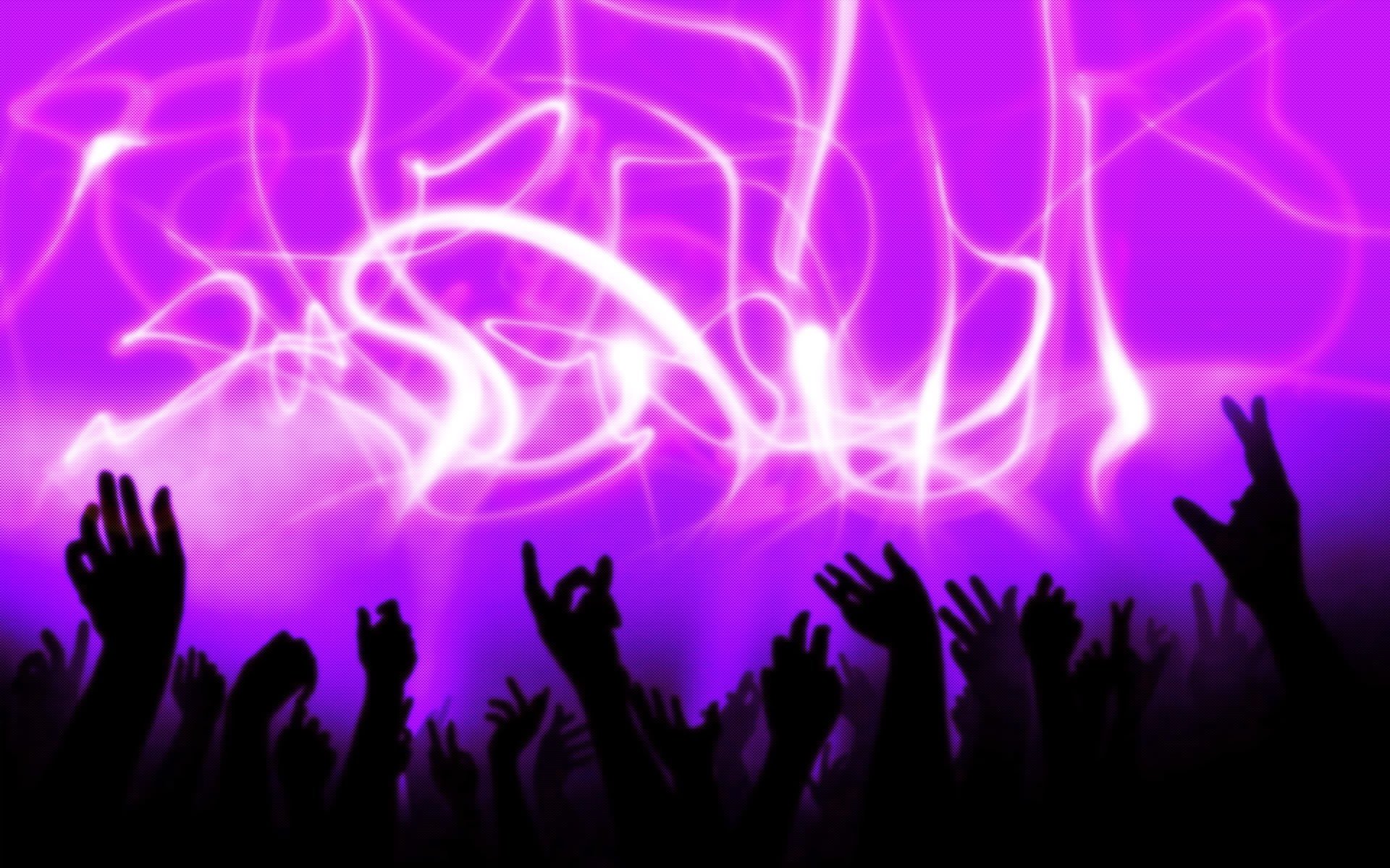 Abstract lights hands party arms raised wallpaperx1200