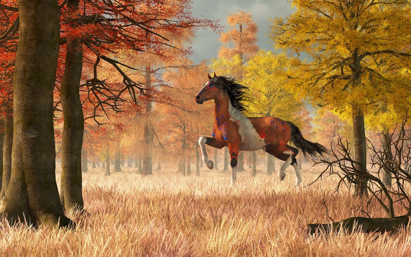 Autumn War Horse
