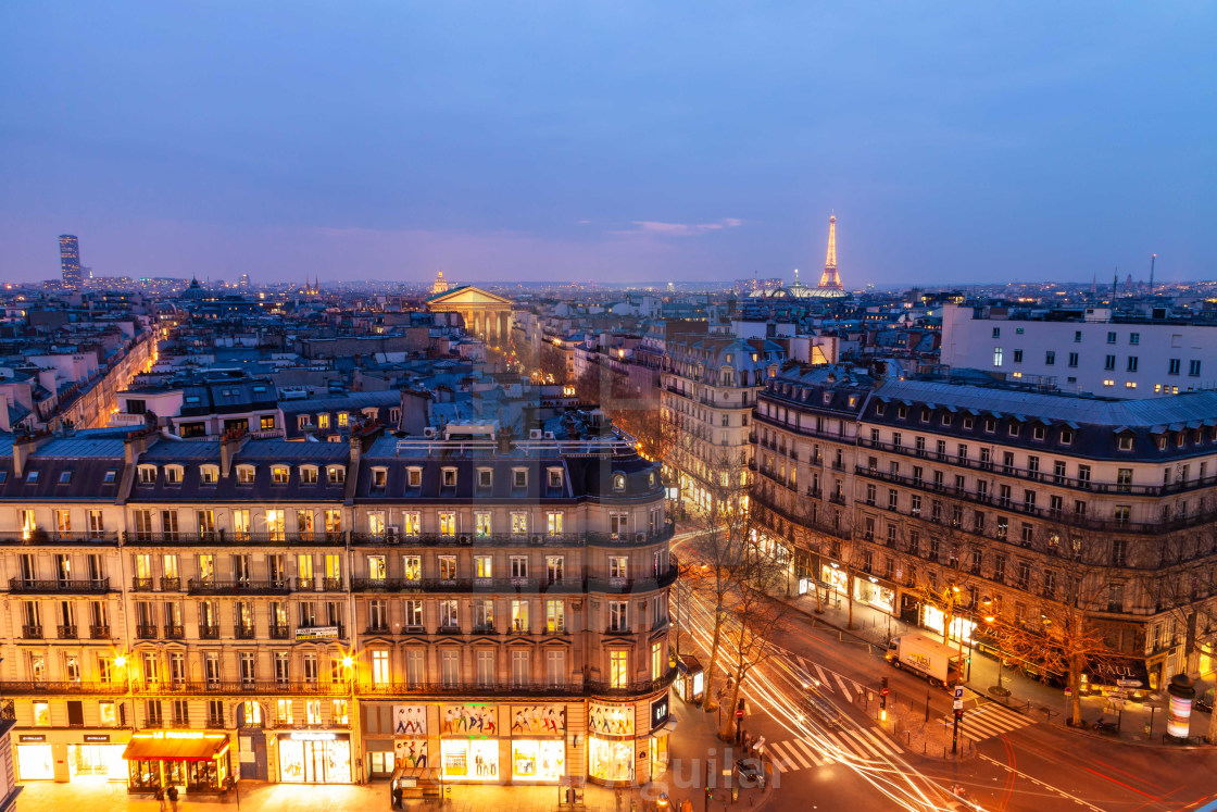 Winter night in Paris, download or print for £47.12