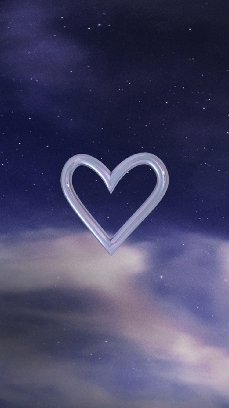 Space Heart Wallpaper Free Space Heart Background