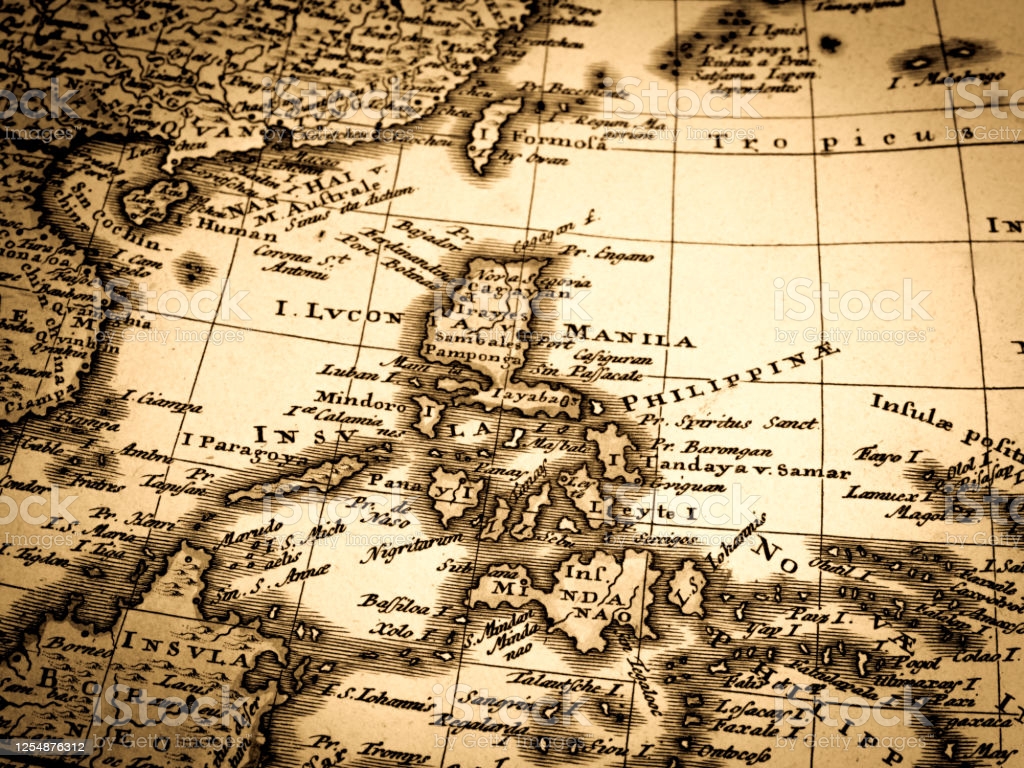 Antique World Map Philippines Stock Illustration Image Now
