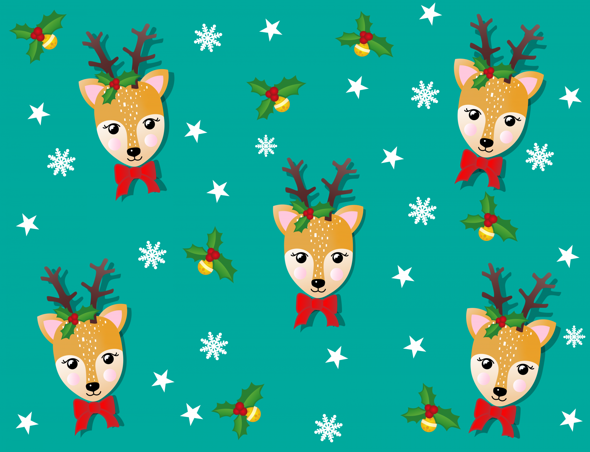 Cute Reindeer Wallpapers - Wallpaper Cave