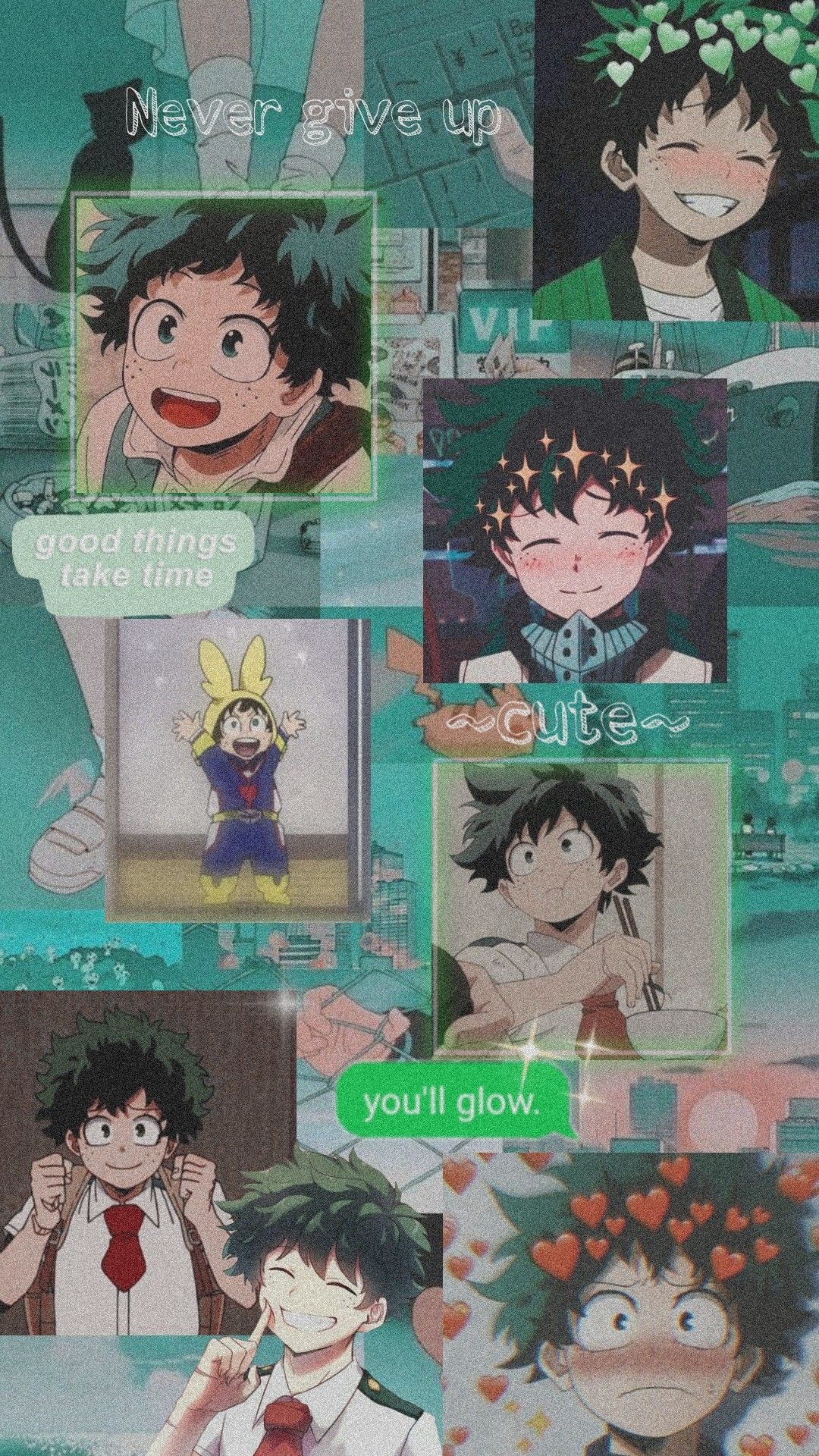 Deku Collage Wallpapers - Wallpaper Cave