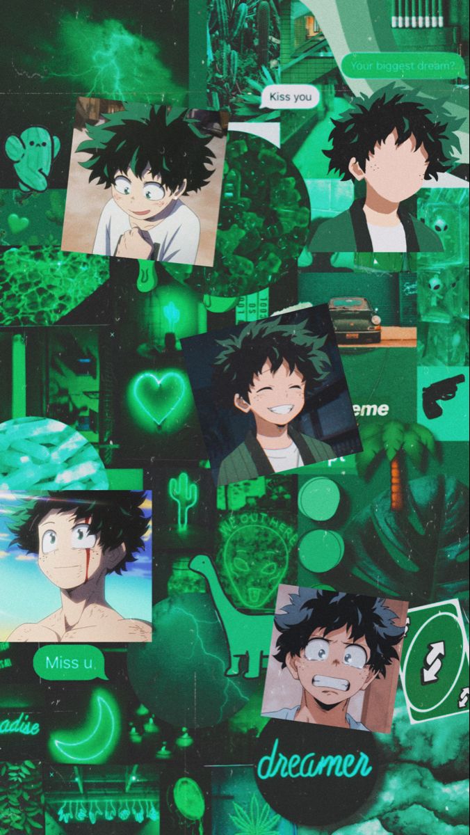 Deku Collage Wallpapers - Wallpaper Cave