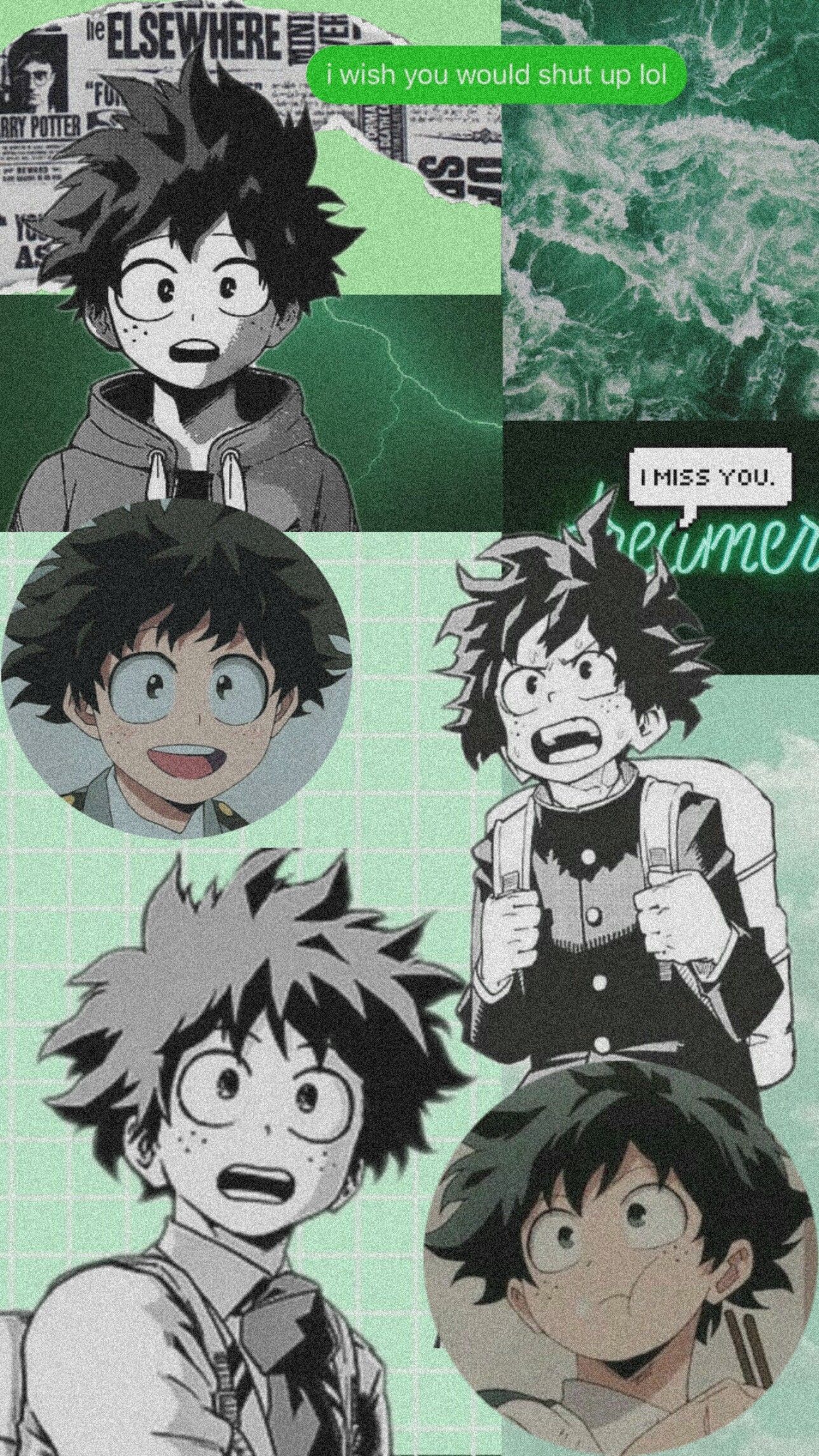 Deku Collage Wallpapers - Wallpaper Cave