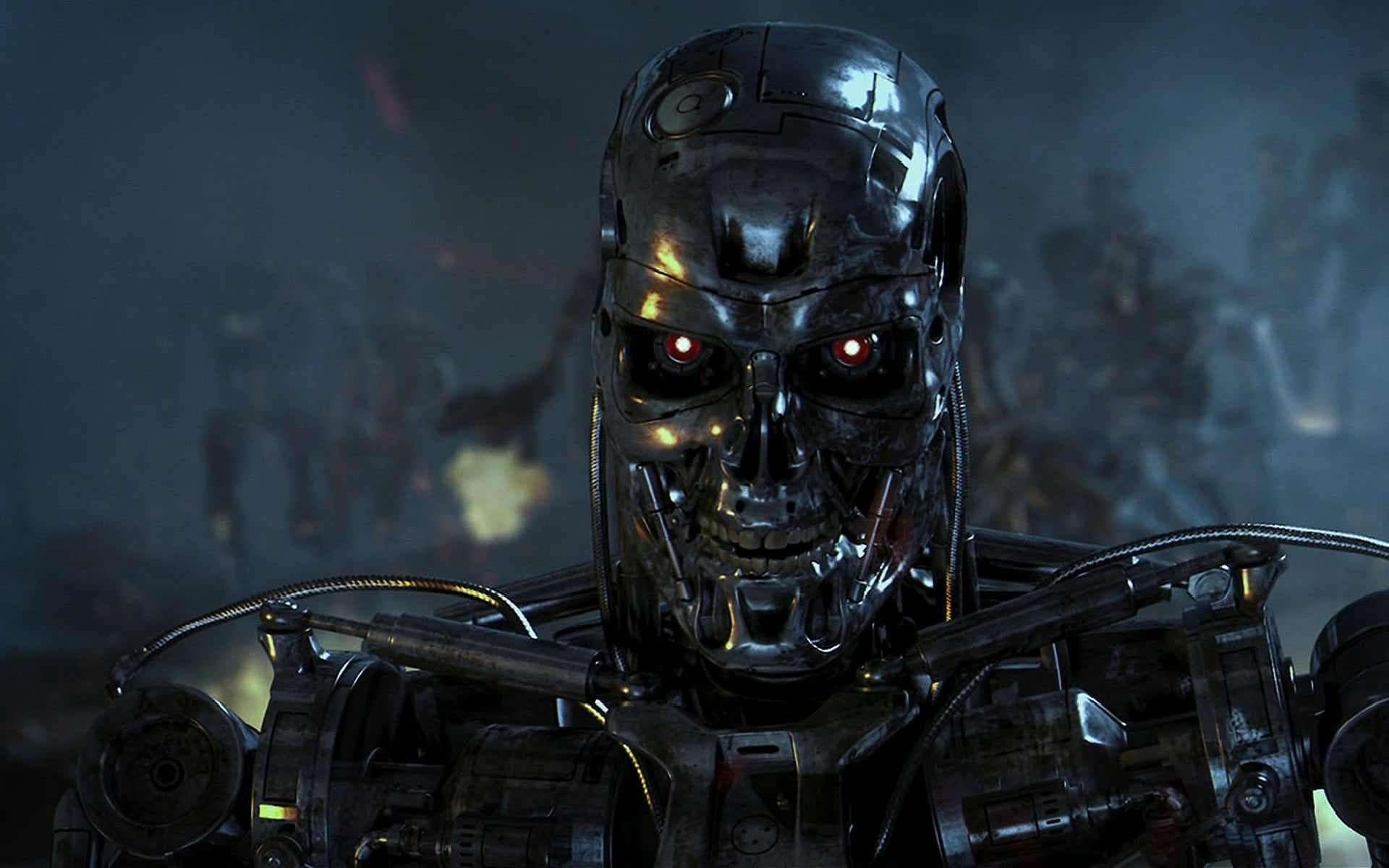 Wallpaper Terminator Robot, T Science Fiction, Movies • Wallpaper For You HD Wallpaper For Desktop & Mobile