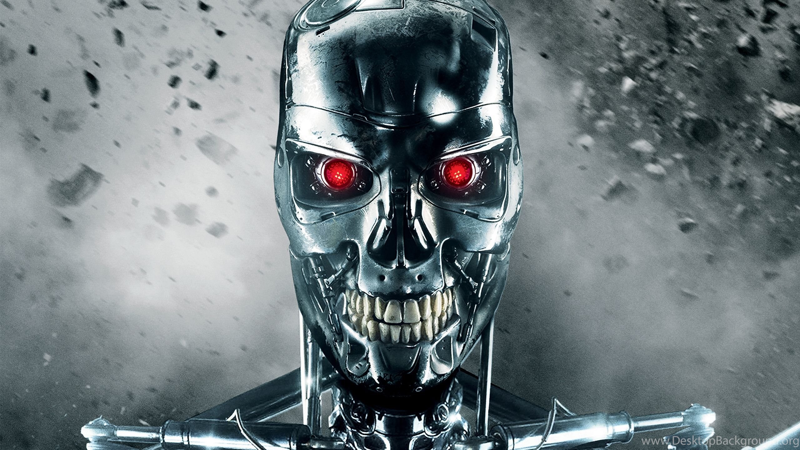 T 800 Terminator Genisys Wallpaper Desktop Background