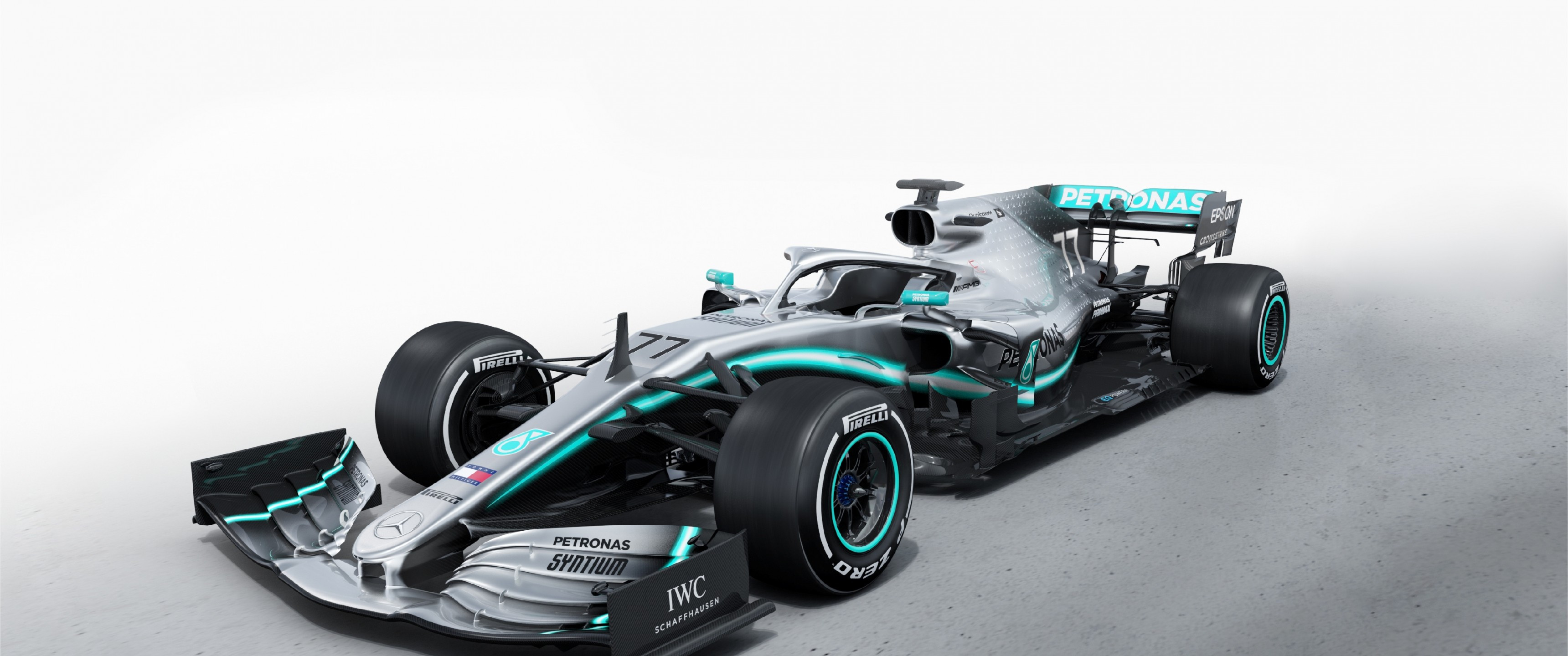 Download 3440x1440 Mercedes Amg F1 W10 Eq Power, Formula 1, Racing Cars Wallpaper