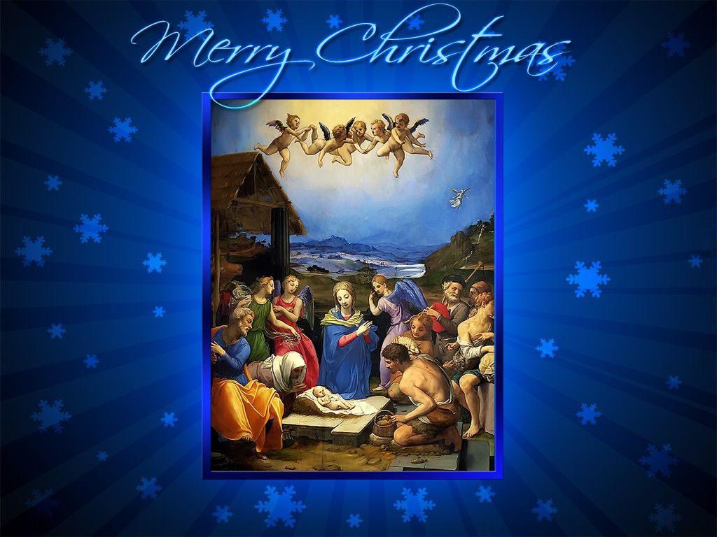 Christmas Jesus Birth Image Wallpaper
