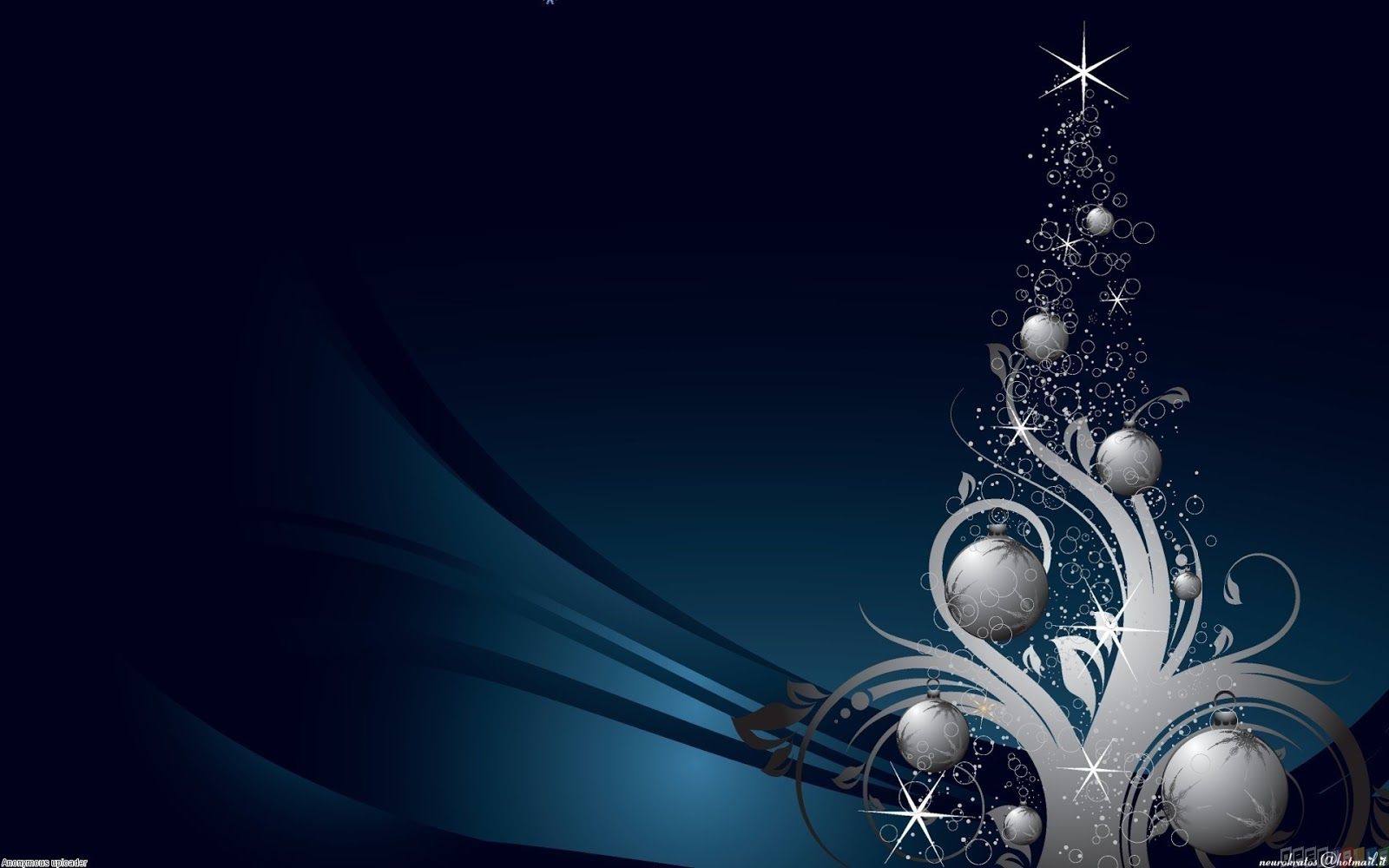 Fondos Navideños Para Facebook Wallpaper HD 3. Blue christmas background, Christmas tree wallpaper, Christmas background image