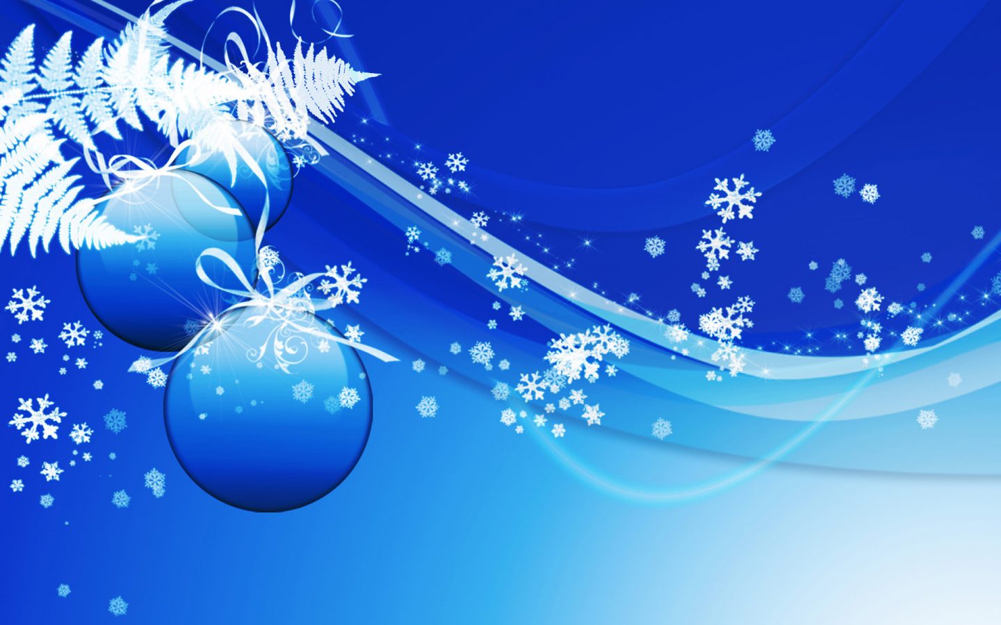 Beautiful Christmas Blue Wallpaper High Resolution 1920x1200, Wallpaper13.com