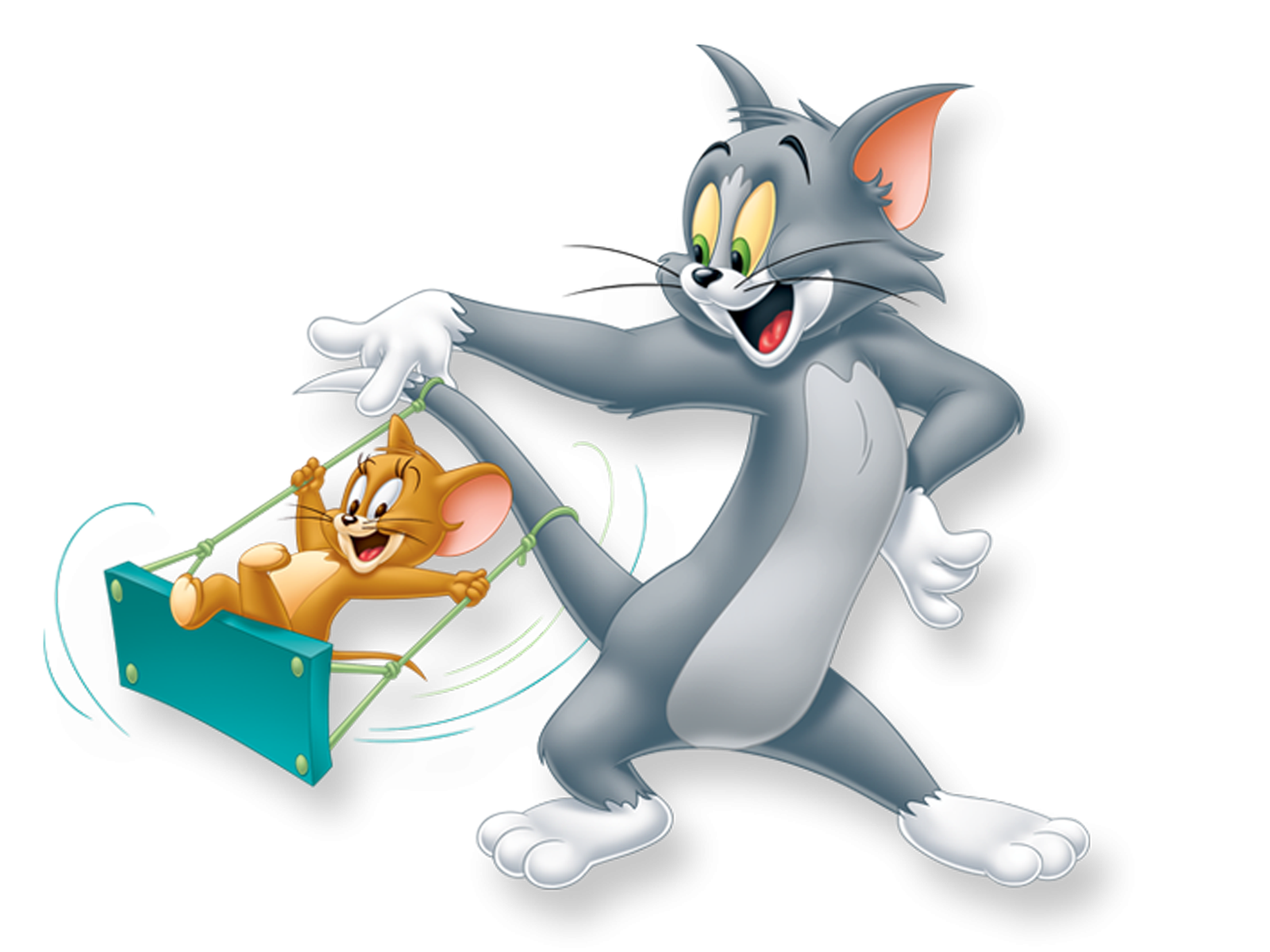 Tom And Jerry Cartoons Swing Desktop Wallpaper HD For Mobile Phones And Laptops 1920x1200, Wallpaper13.com