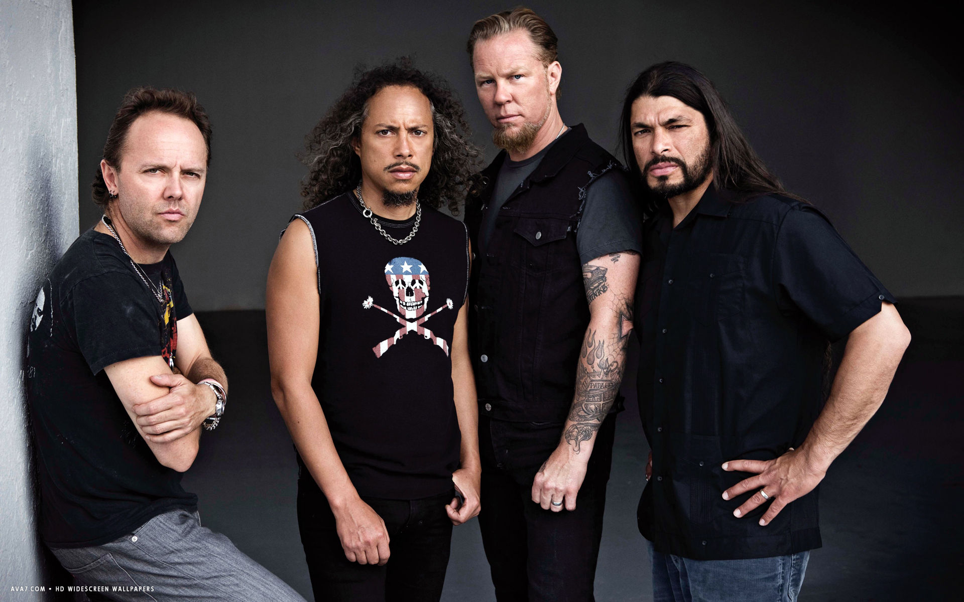 Metallica Music Band Group HD Widescreen Wallpaper Before And After