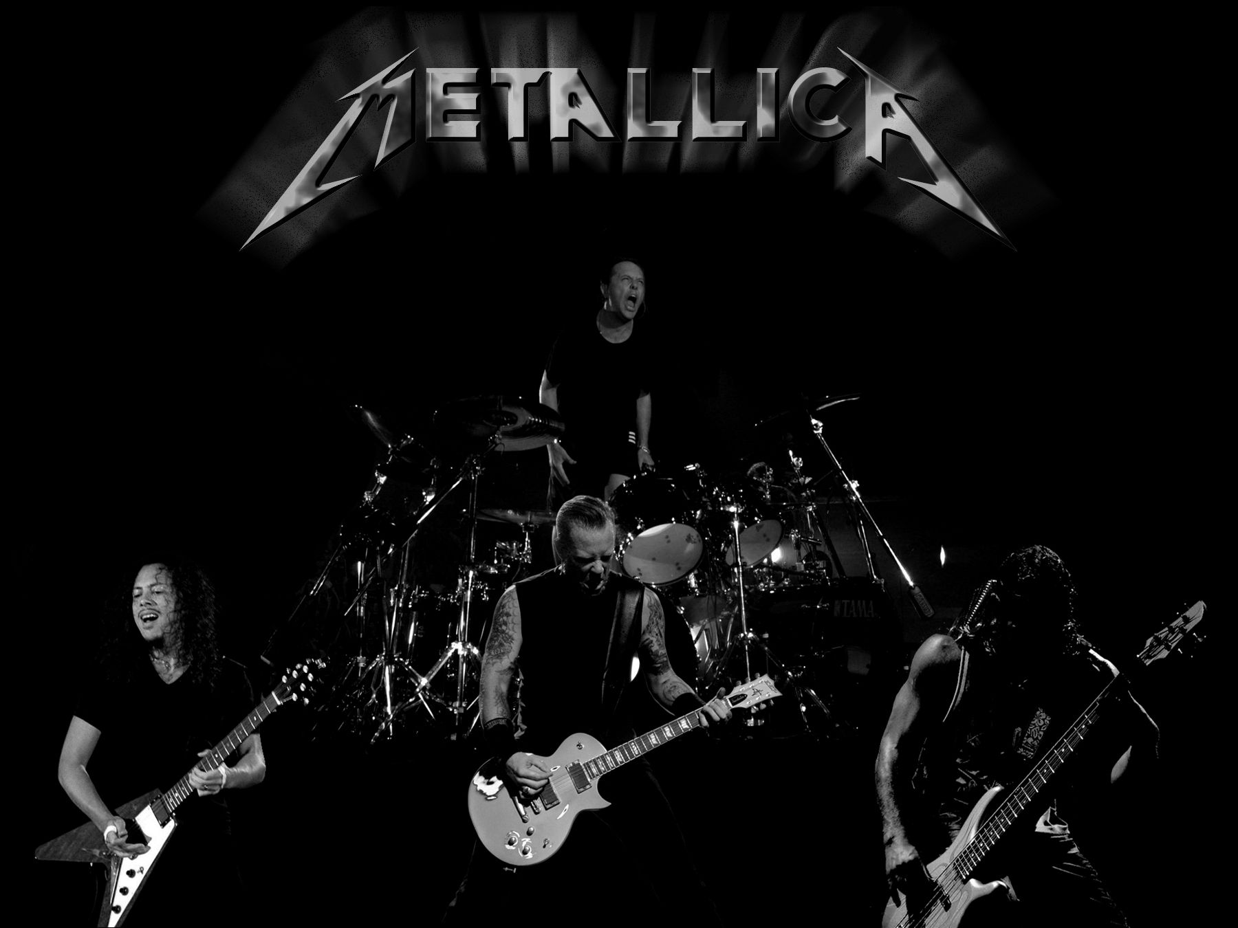 Heavy Metal Music Wallpaper. download favourite share. Metallica, Metallica black album, Metallica band