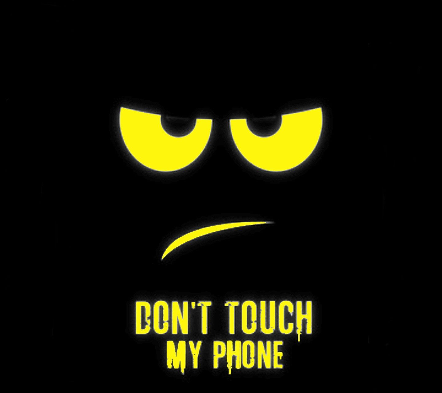 Dont Touch My Phone Wallpaper Logo