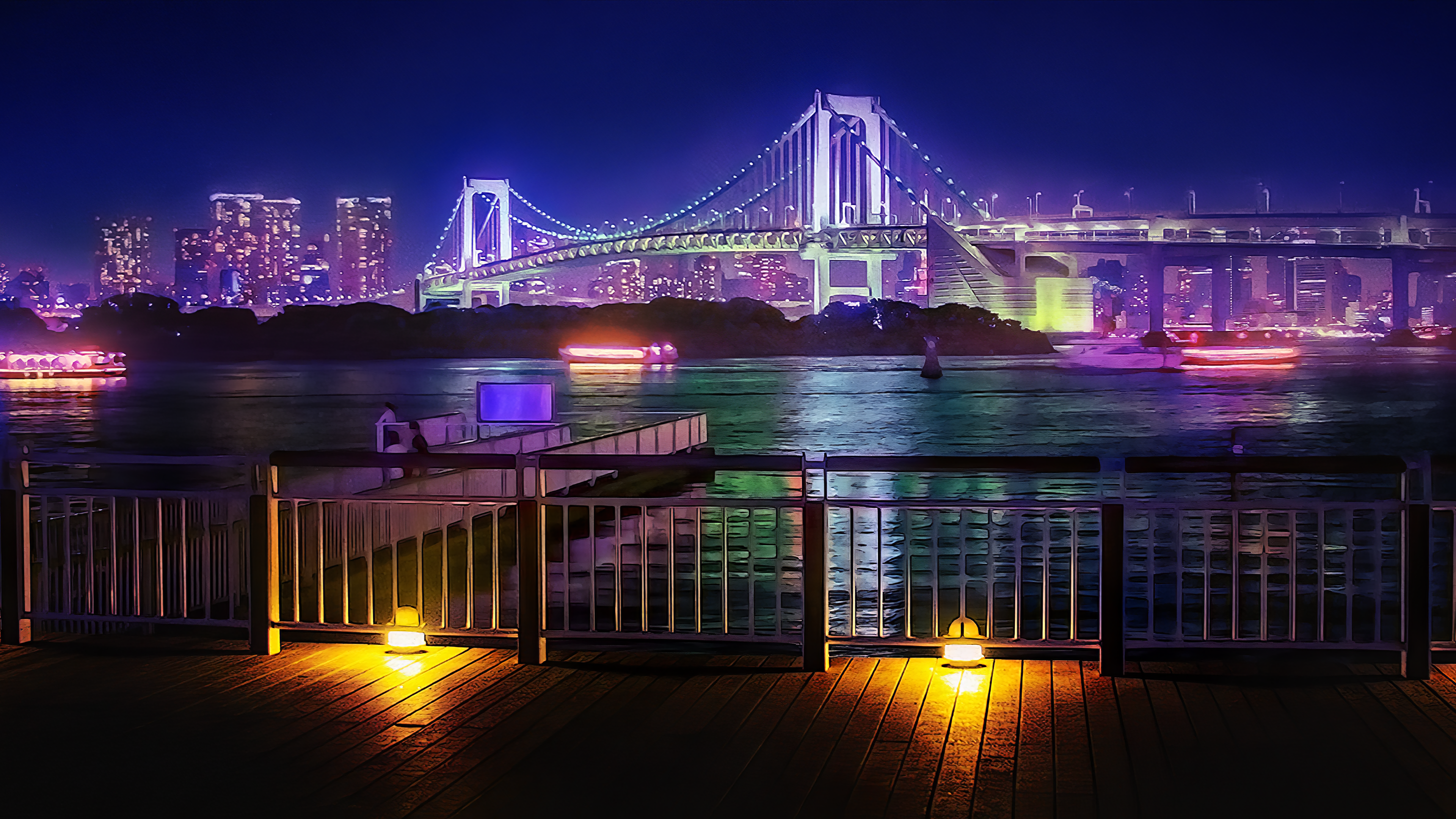 Rainbow Bridge Wallpaper