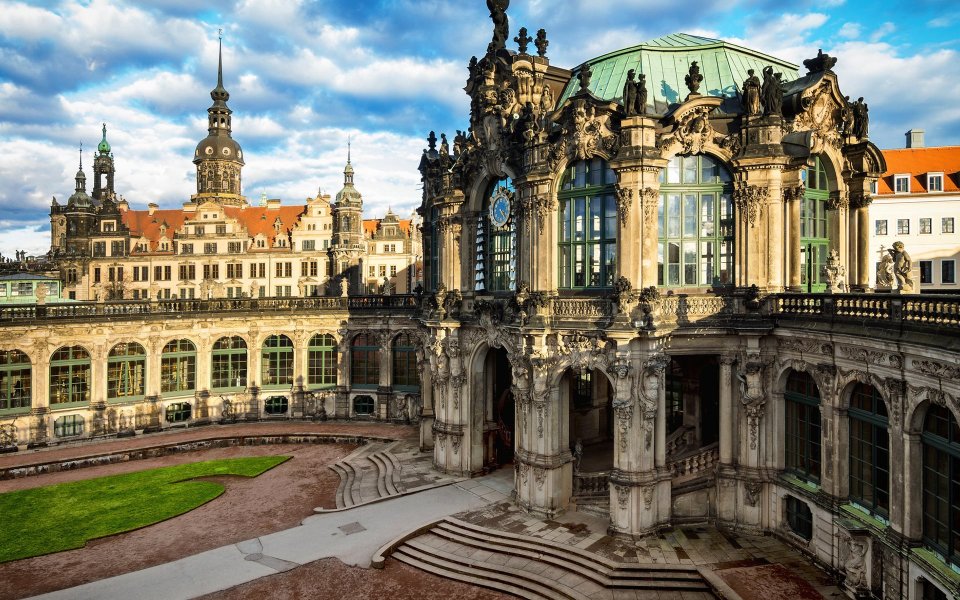 Download wallpaper architecture, altstadt, dresden, germania, old town, germany for desktop with resolution 1920x1200. High Quality HD picture wallpaper