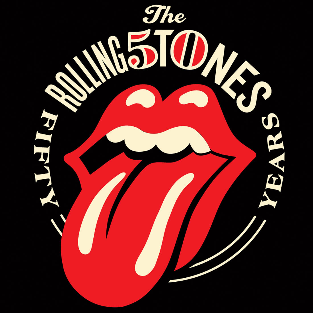 Vintage Rolling Stones logo free image download